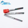 BFL Changzhou End Mill Bits de fresadora de corte recto de carburo sólido de 1 flauta